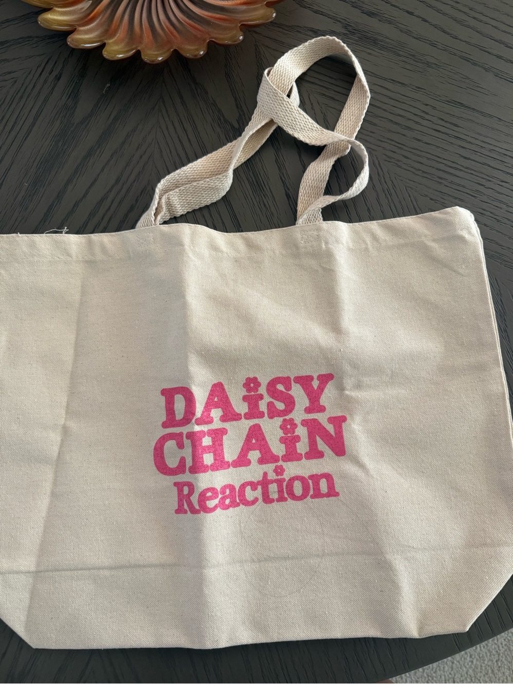 Olivia Rodrigo Daisy Chain fields festival Floral tote Bag
